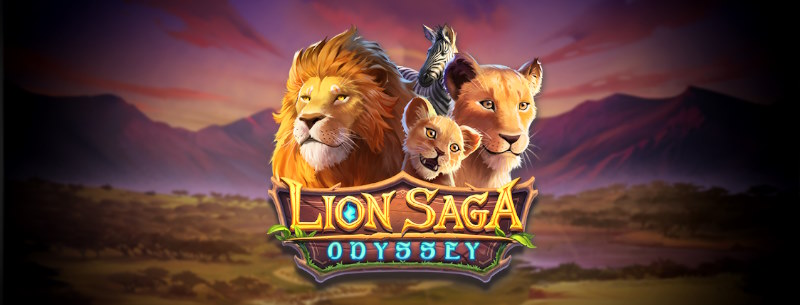 Lion Saga Odyssey - Safari adventure slot featuring African wildlife and majestic landscapes